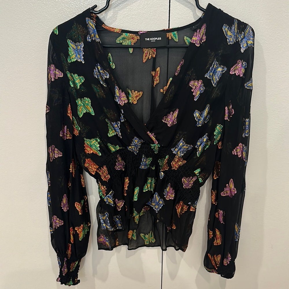 Kooples butterfly top 🦋